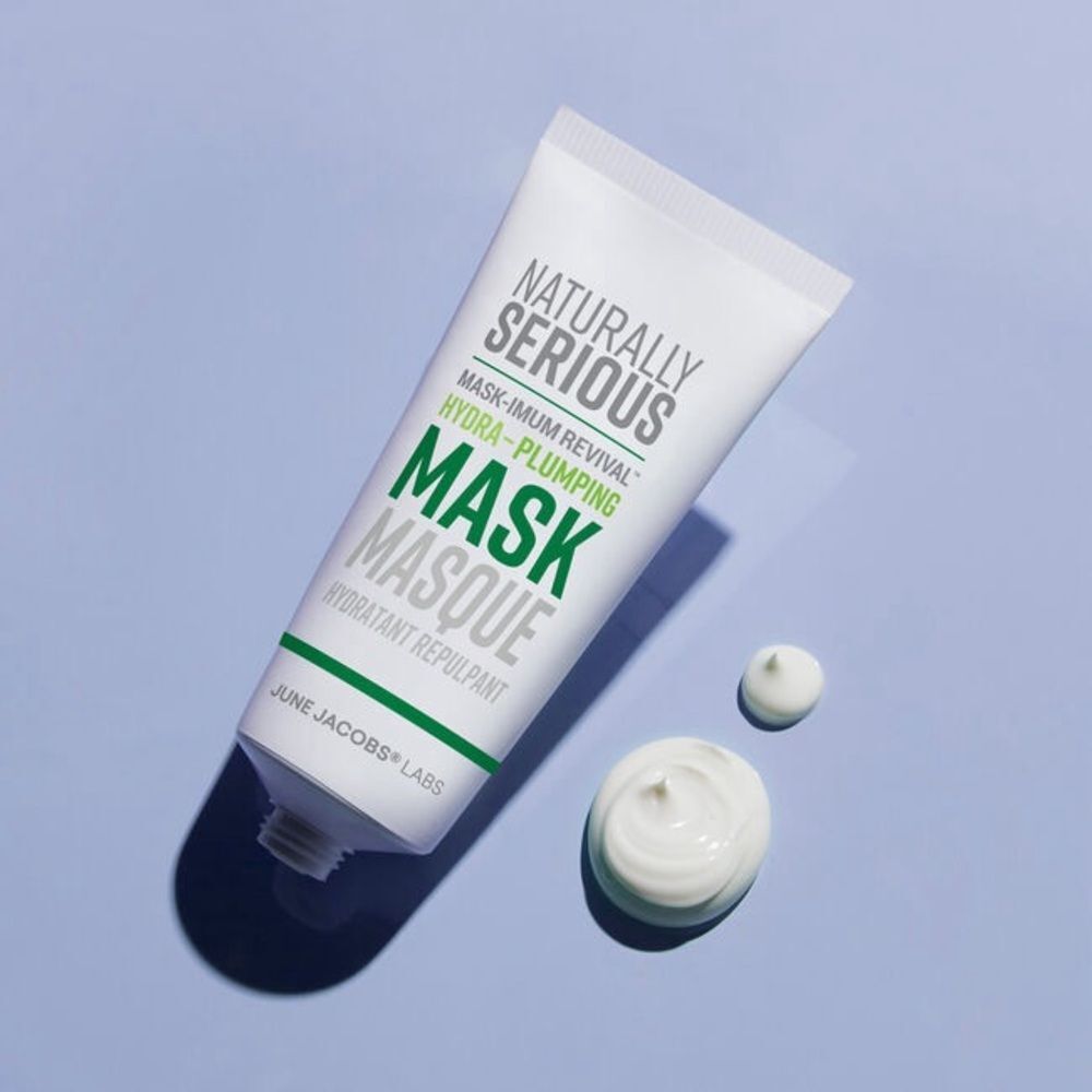 🖤NATURALLY SERIOUS MASK-IMUM REVIVAL HYDRA PLUMP MASK HYDRATE RADIANT HEALTHY